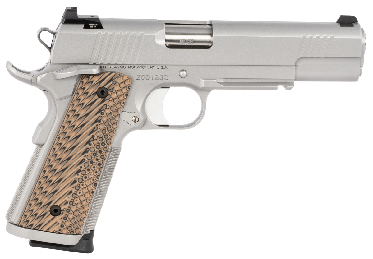 Dan Wesson Specialist Stainless 9mm Luger 5" 10+1 1911 Pistol