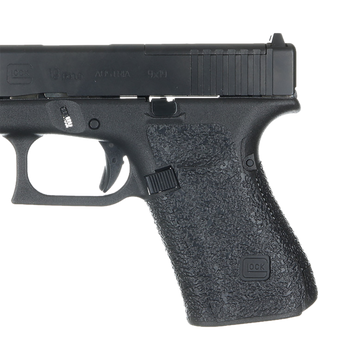 Talon Grips 383R Adhesive Grip for Glock Gen5 19/23/25/32/38/44 w/Medium Backstrap - Black Rubber