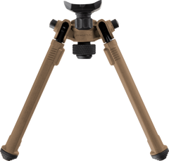 Magpul Industries MAG1075 Sling Stud QD Bipod Flat Dark Earth 6.3-10.3" Vertical Adjustment