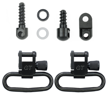 GrovTec GTSW313 1.25" Sling Swivel Set Black Phosphate - Ruger 10/22