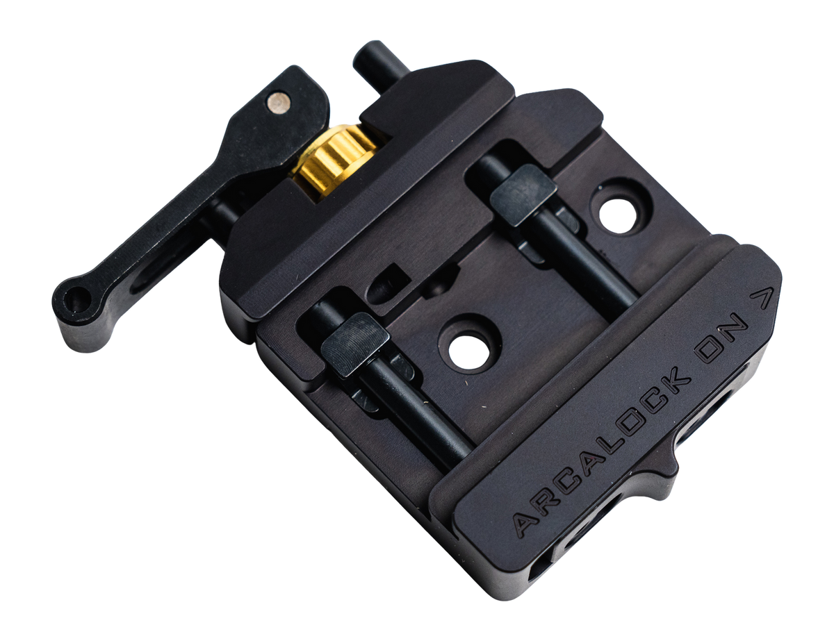 Area 419 Firearms ARCALOCK Dual Clamp ARCA / Picatinny 6061-T6 Aluminum Black