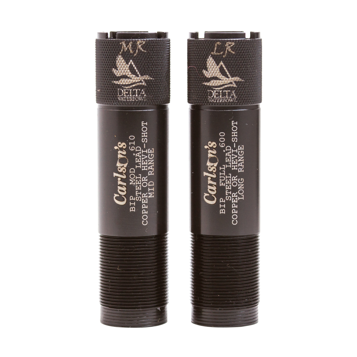 Carlsons Delta Waterfowl Extended Choke Browning Invector Plus 20 Gauge Mid/Long Range - 2 Pack
