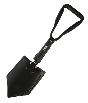 SOG F20-CP XL Entrenching Tool 23.25" Folding Shovel High Carbon Steel - Black