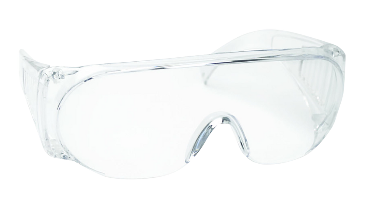 Walkers Game Ear Sport Glasses Full Coverage Clear Lens Polycarbonate Clear Frame