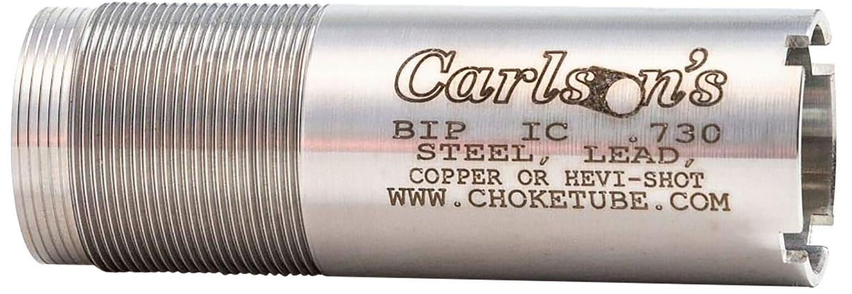 Carlsons 59963 12 Gauge Improved Cylinder Choke Tube - Browning Invector Plus - Stainless Steel