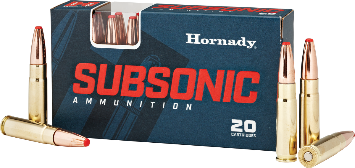 Hornady Subsonic 300 Blackout 190gr Sub-X - Box or Case