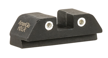 Ameriglo GL8113R Classic Tritium Rear Sight for Glock Gen 1-5 - Green Tritium White Outline