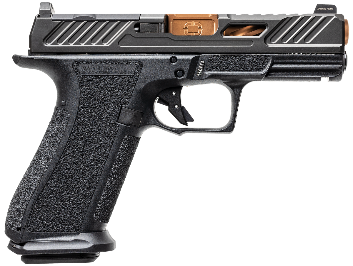 Shadow Systems XR920 Elite 9mm Luger 4" 10+1 Semi-Auto Pistol - Black/Bronze - CA Compliant