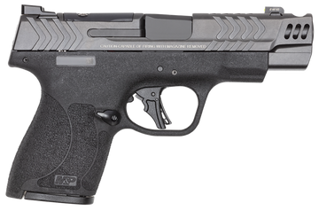 Smith & Wesson M&P9 Shield Plus Performance Center Carry Comp 9mm Luger 4" 10+1 Striker-Fired Pistol