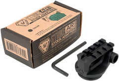 Strike Industries AR Picatinny Stock Adapter Black Anodized 6061-T6 Aluminum