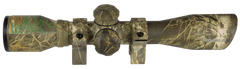 TruGlo 4x32mm Compact Crossbow Scope BDC Reticle w/Rings - Realtree Edge