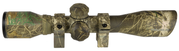TruGlo 4x32mm Compact Crossbow Scope BDC Reticle w/Rings - Realtree Edge