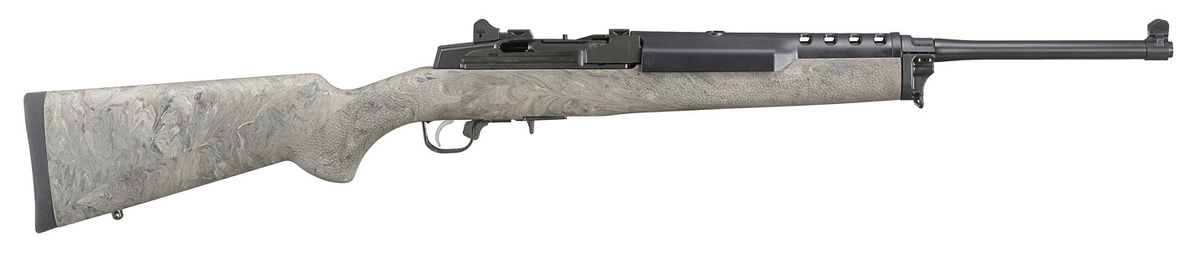 Ruger 5877 Mini-14 Tactical 5.56x45mm NATO 18.50" 5+1 Semi-Auto Rifle - Hogue Ghillie Green Stock