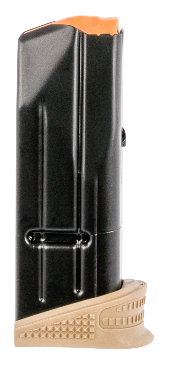 FN 509 Compact 9mm Luger 10-Rd Extended Floorplate Steel Magazine - Black/FDE