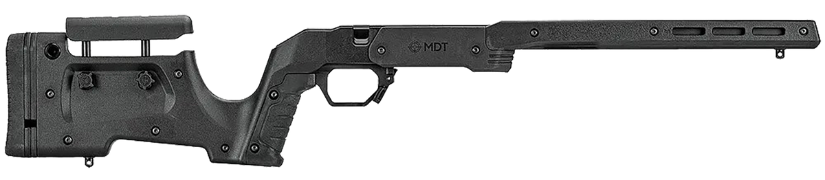 MDT Sporting Goods XRS Chassis Black Aluminum/Polymer - Short Action Tikka T3 RH