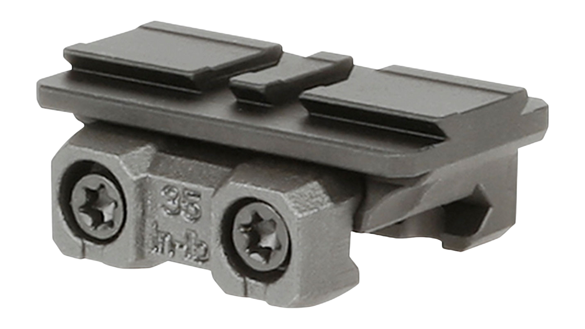 Midwest Industries MK2 ACRO Low QD Optic Mount - Black Hard Coat Anodized