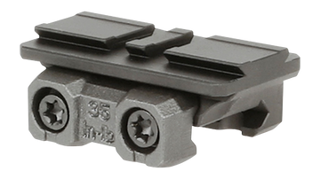 Midwest Industries MK2 ACRO Low QD Optic Mount - Black Hard Coat Anodized