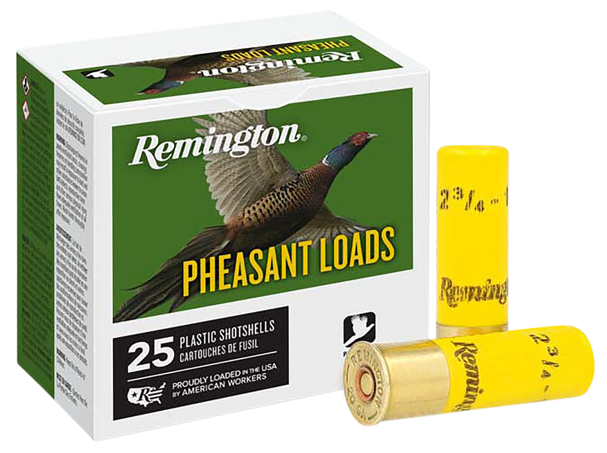 Remington Ammunition Pheasant 20 Gauge 2.75" 1oz #6 Shot 25 Rd - Box or Case