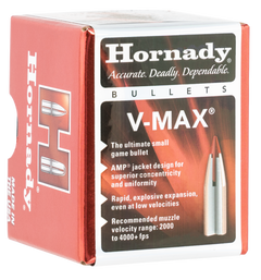 Hornady V-Max 17 Cal .172 20 gr Polymer Tip Reloading Bullets - 100/Box