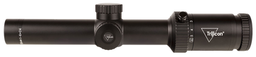 Trijicon Credo HX 1-6x24mm 30mm Tube Illuminated Green BDC Hunter Holds .223 Reticle Riflescope - Satin Black
