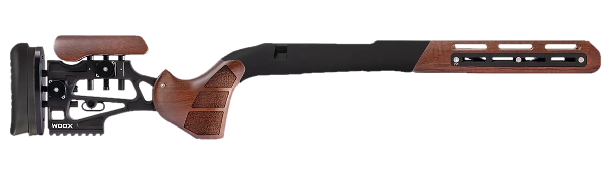 WOOX Furiosa Chassis Walnut Aluminum/Wood Fits Tikka T3/T3x Bolt Action 31" OAL