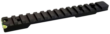 Talley PLM700ACI Picatinny Rail w/Anti-Cant Indicator Christensen Arms Ridgeline Long Action 20 MOA Black Anodized