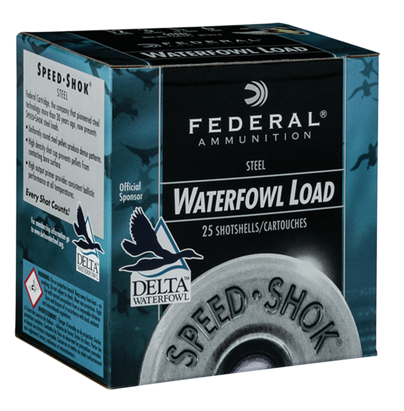 Federal Speed-Shok 12 Gauge 2.75" 1-1/8 oz BB Shot 25 Rd - Box or Case