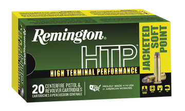 Remington Ammunition HTP 44 Rem Mag 240gr Jacketed Soft Point 20 Rd - Box or Case