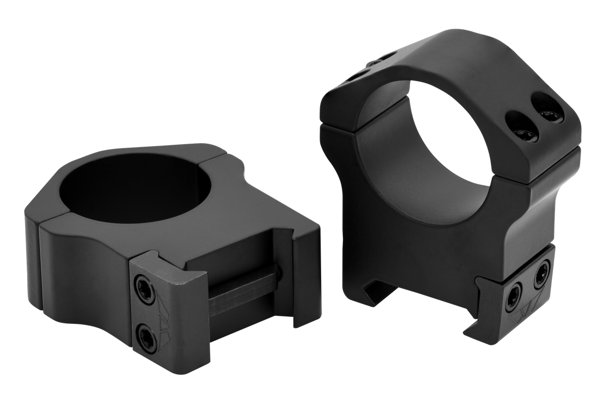 Warne 502M Maxima Horizontal 1" High 0 MOA Scope Rings - Matte Black