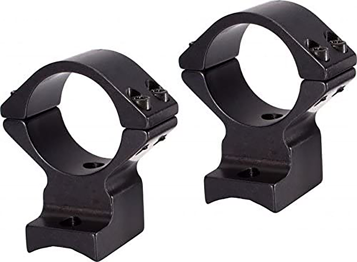 Talley B750719 Scope Mount/Ring Combo 30mm Tube Browning A-Bolt 3 High Rings Short/Long Action 0 MOA - Black Anodized