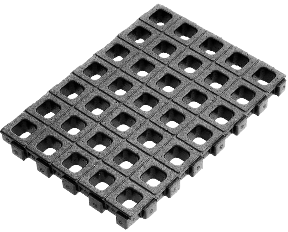 Magpul Industries DAKA Grid Organizer Replacement Panel - Black Polypropylene