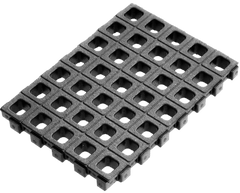 Magpul Industries DAKA Grid Organizer Replacement Panel - Black Polypropylene