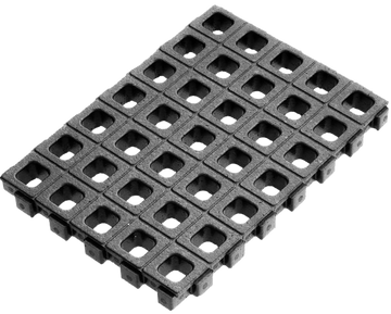 Magpul Industries DAKA Grid Organizer Replacement Panel - Black Polypropylene