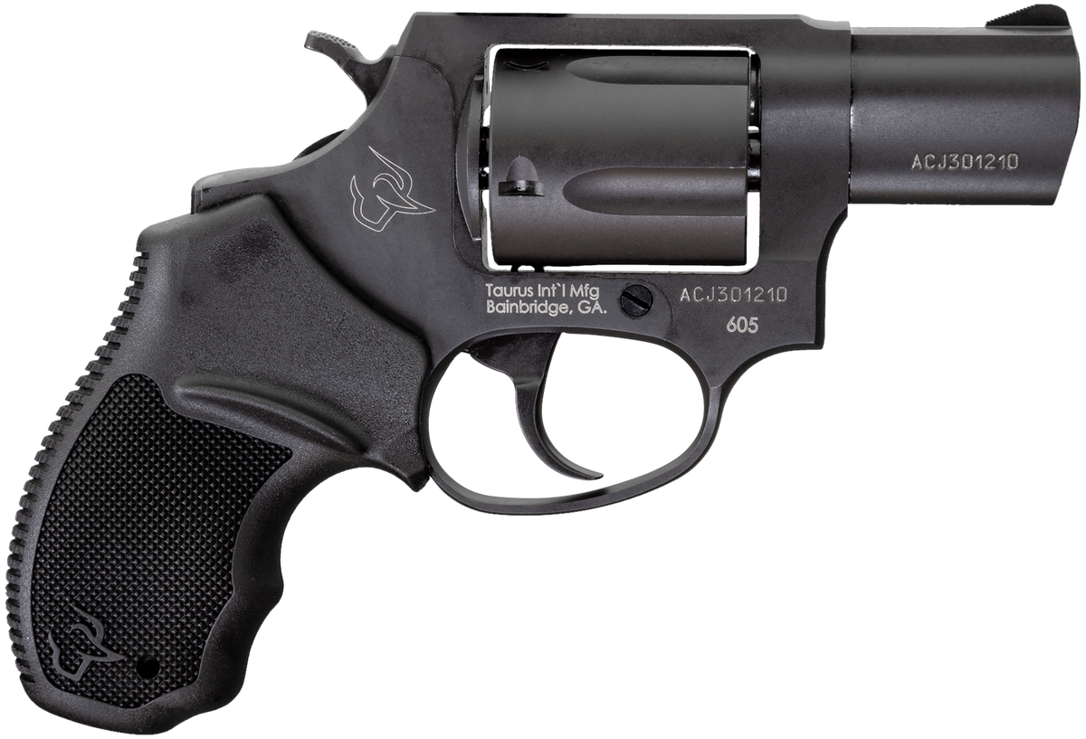 Taurus 605 357 Mag/38 Special +P 2" 5-Shot DA/SA Revolver - Matte Black Oxide