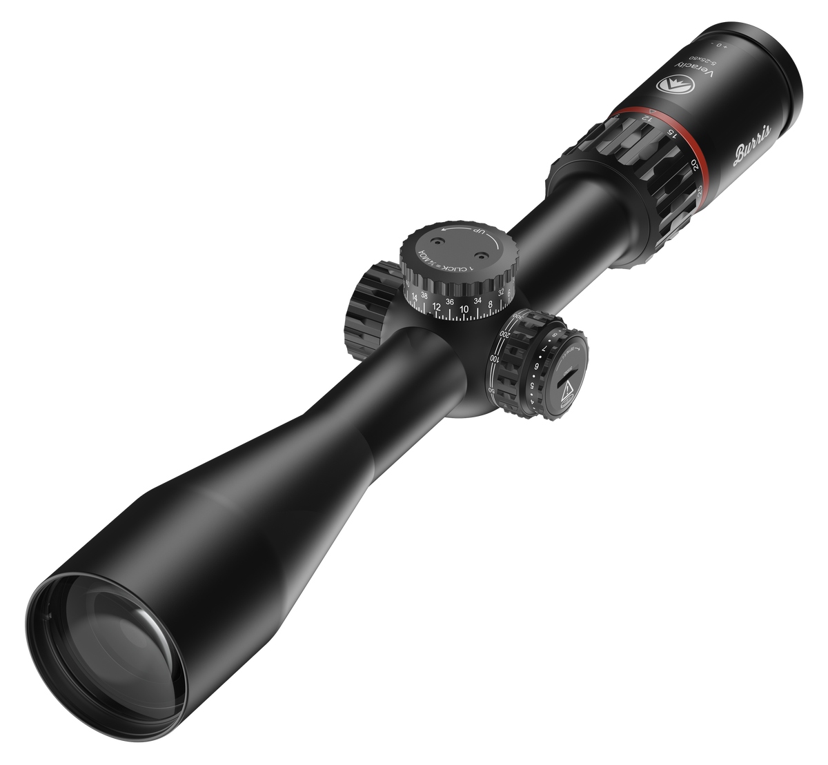 Burris Veracity 5-25x50mm 30mm Tube FFP Illuminated RCT MOA Riflescope - Matte Black