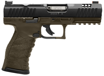 Walther Arms WMP Military 22 WMR 4.50" 15+1 DAO Semi-Auto Pistol - OD Green