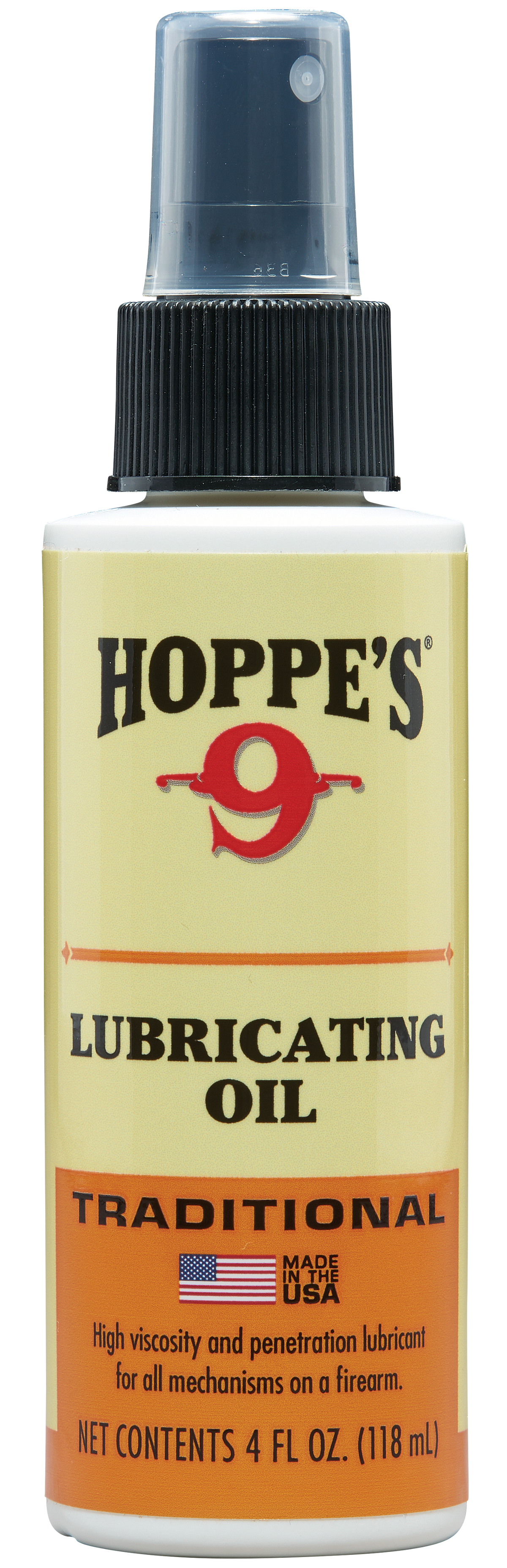 Hoppes 1004 No. 9 Lubricating Oil 4 oz Pump Bottle