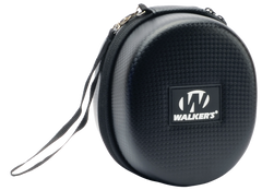 Walkers Game Ear Muff Protective Case - Black EVA w/ Lanyard