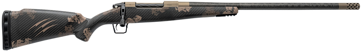Fierce Firearms Carbon Rogue 7mm Rem Mag 22" 3+1 Bolt-Action Rifle - Bronze/Sonora Camo