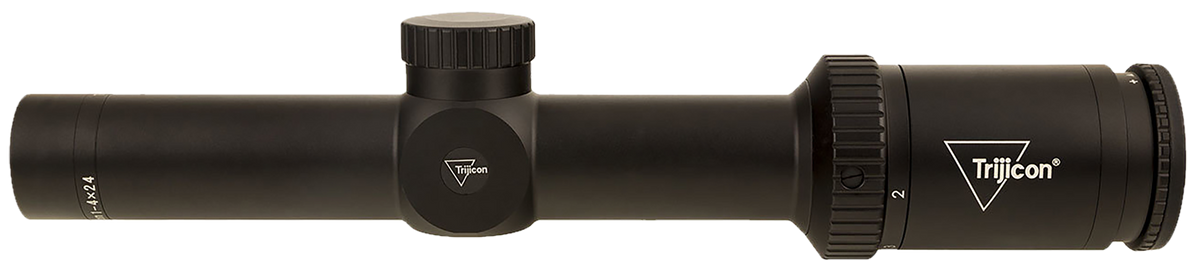 Trijicon Huron 1-4x24mm 30mm Tube BDC Hunter Holds Riflescope - Satin Black