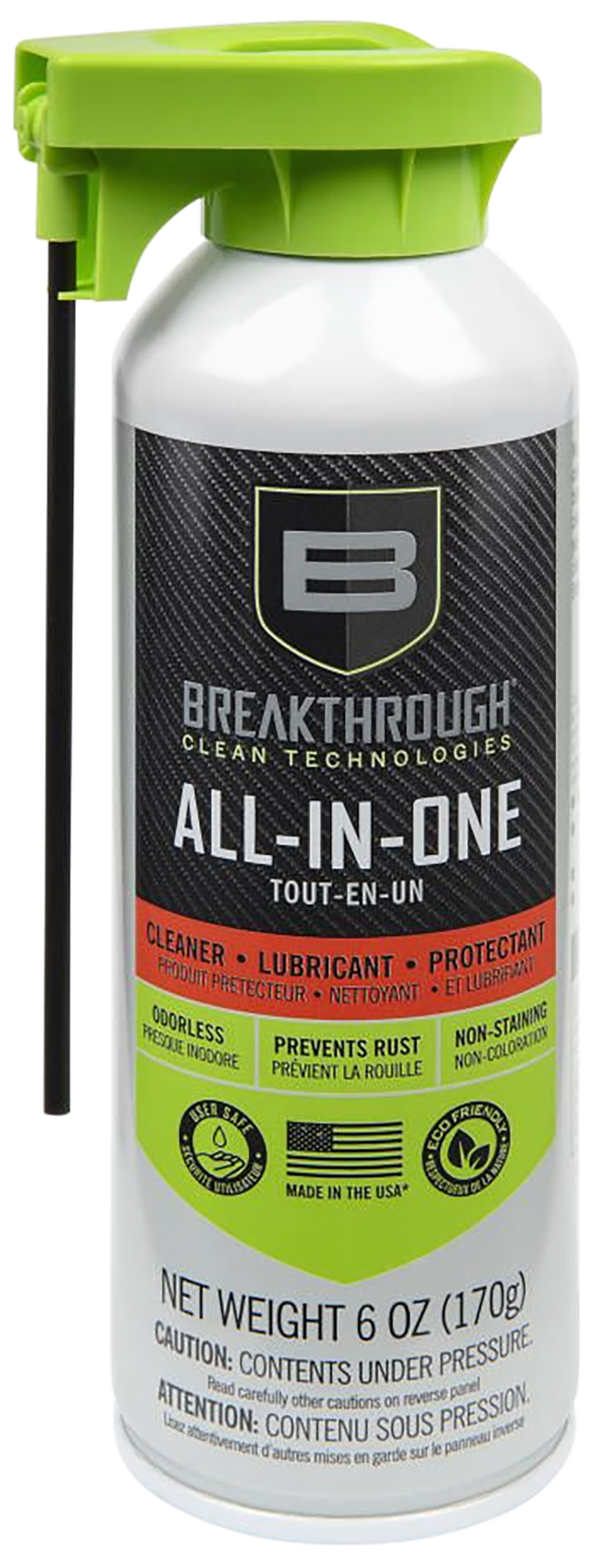 Breakthrough Clean All-In-One CLP 6 oz Aerosol Gun Cleaner
