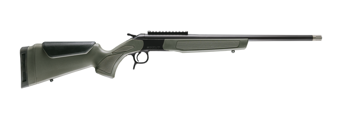 CVA Scout Spur 28 Gauge 22" 1-Rd Blued OD Green Synthetic Stock Break-Action Shotgun