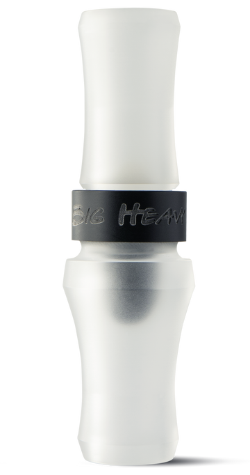 Rolling Thunder Game Call Big Heavy Short Reed Canada Goose Call - Frost Acrylic