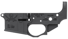 Spikes ST15 Calico Jack AR-15 Multi-Caliber Stripped Lower - Black Hardcoat Anodized