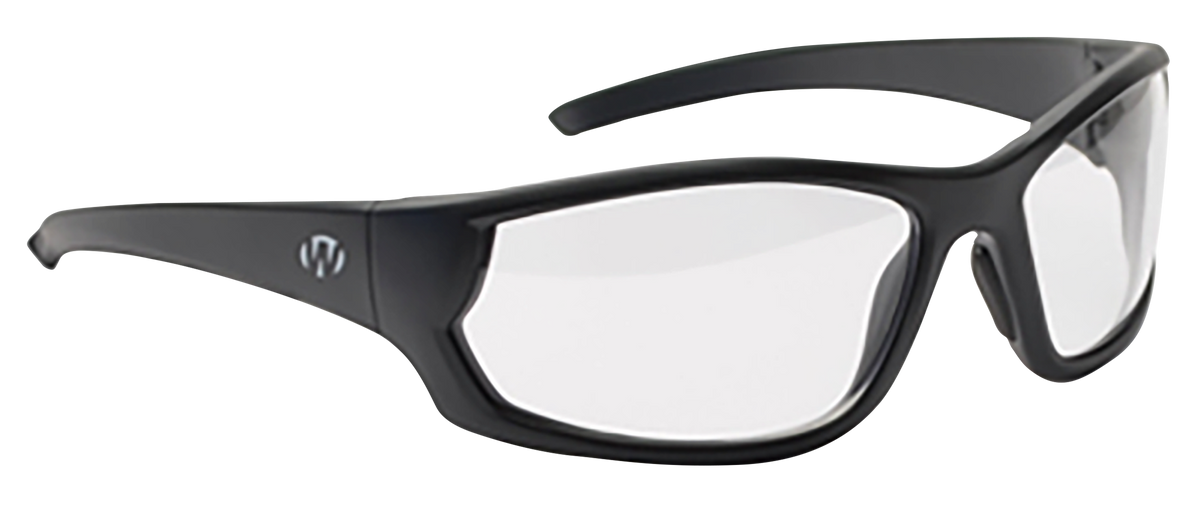 Walkers Game Ear IKON Carbine Clear Lens Ballistic Eyewear Matte Black Frame