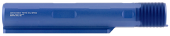 Strike Industries Advanced Receiver Extension AR-15/AR-10 7-Position Mil-Spec Blue Anodized Aluminum Buffer Tube