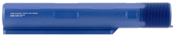 Strike Industries Advanced Receiver Extension AR-15/AR-10 7-Position Mil-Spec Blue Anodized Aluminum Buffer Tube
