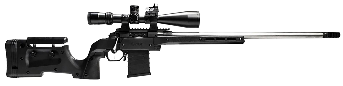 MDT Sporting Goods XRS Chassis Black Aluminum Core - Fits Savage Short Action