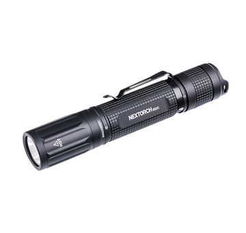 Nextorch E52C Everyday Carry LED Flashlight 3000 Lumens Rechargeable - Black