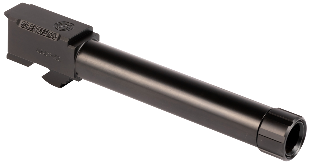SilencerCo AC863 Glock 21 Gen3 45 ACP 5.30" Threaded Barrel - Black Nitride